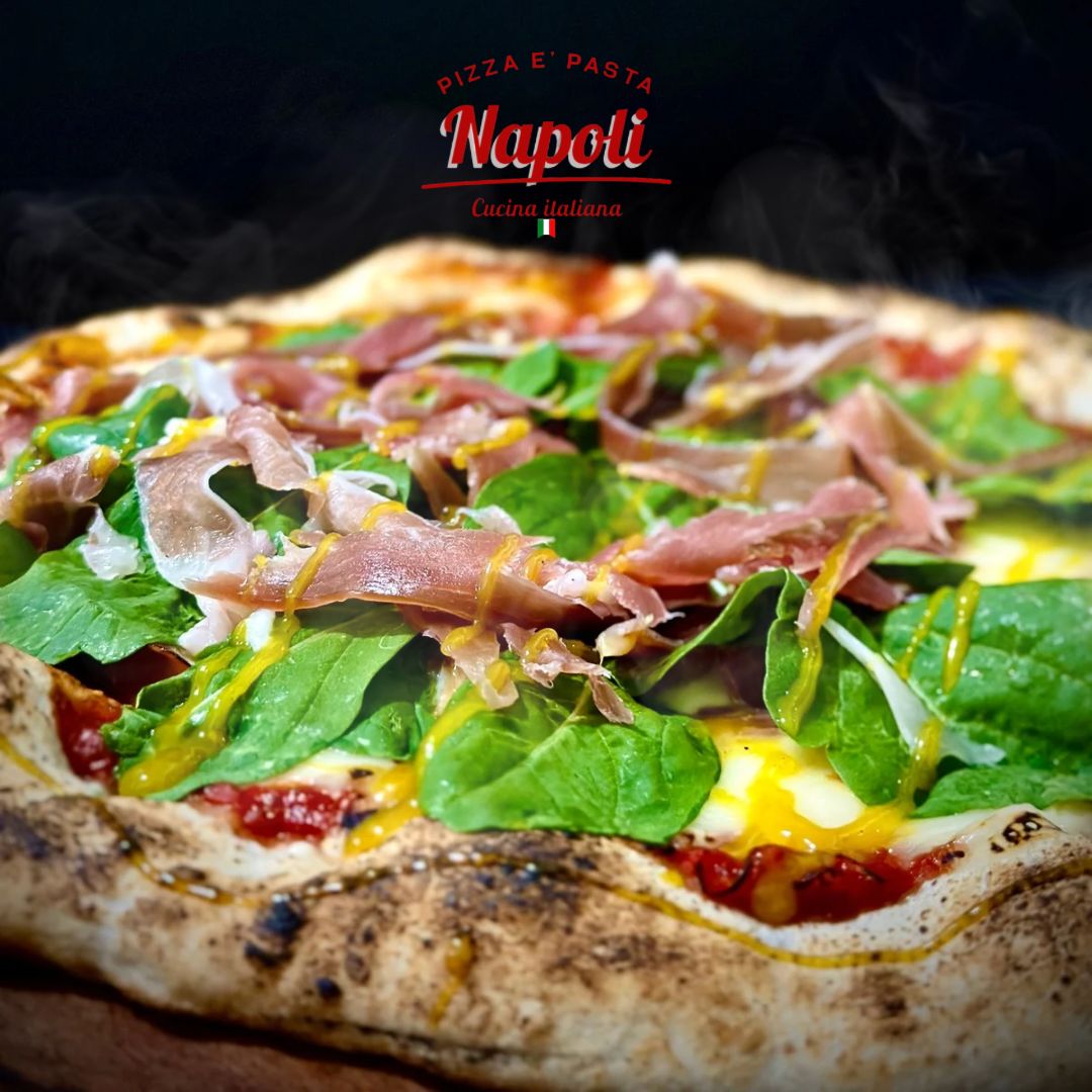 Pizza Crudo e Rucola